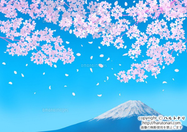 桜 イラストレーター ハルトナリ